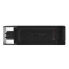 Накопичувач Kingston   64GB USB 3.2 Type-C Gen 1 DT70