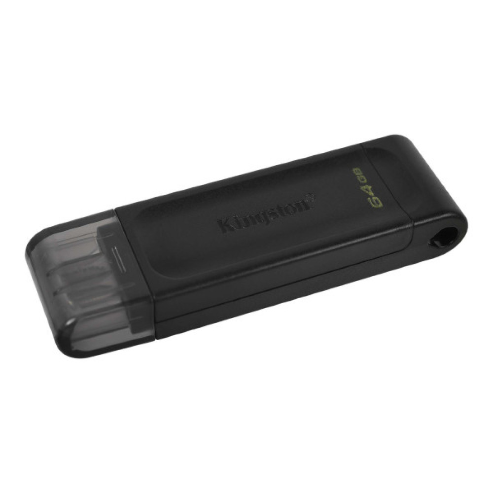 Накопичувач Kingston   64GB USB 3.2 Type-C Gen 1 DT70