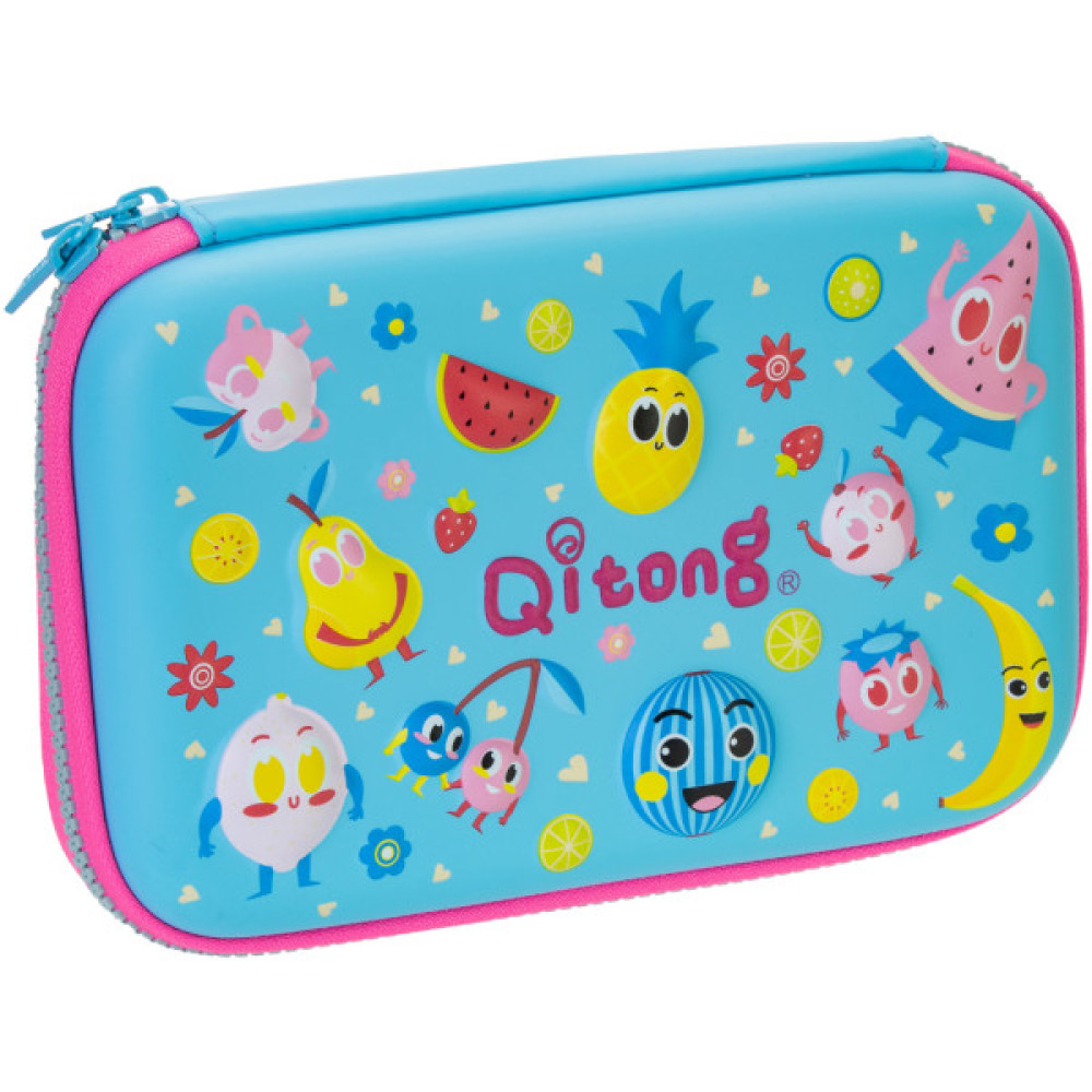 Пенал Cool For School 1 відділення з органайзером блакитний (QT-5675-Blue)
