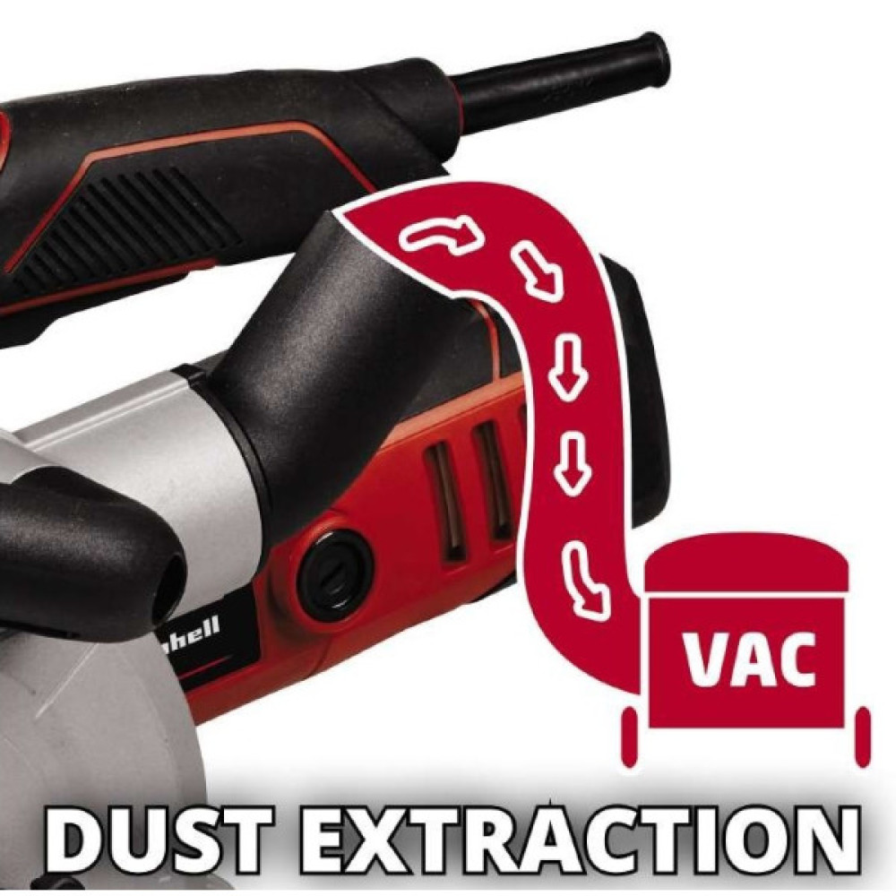 Борозник Einhell TE-MA 1500 диск 125мм 1500Вт паз 8-30мм глибина пазу 5-30мм 8500об/хв 4.8кг