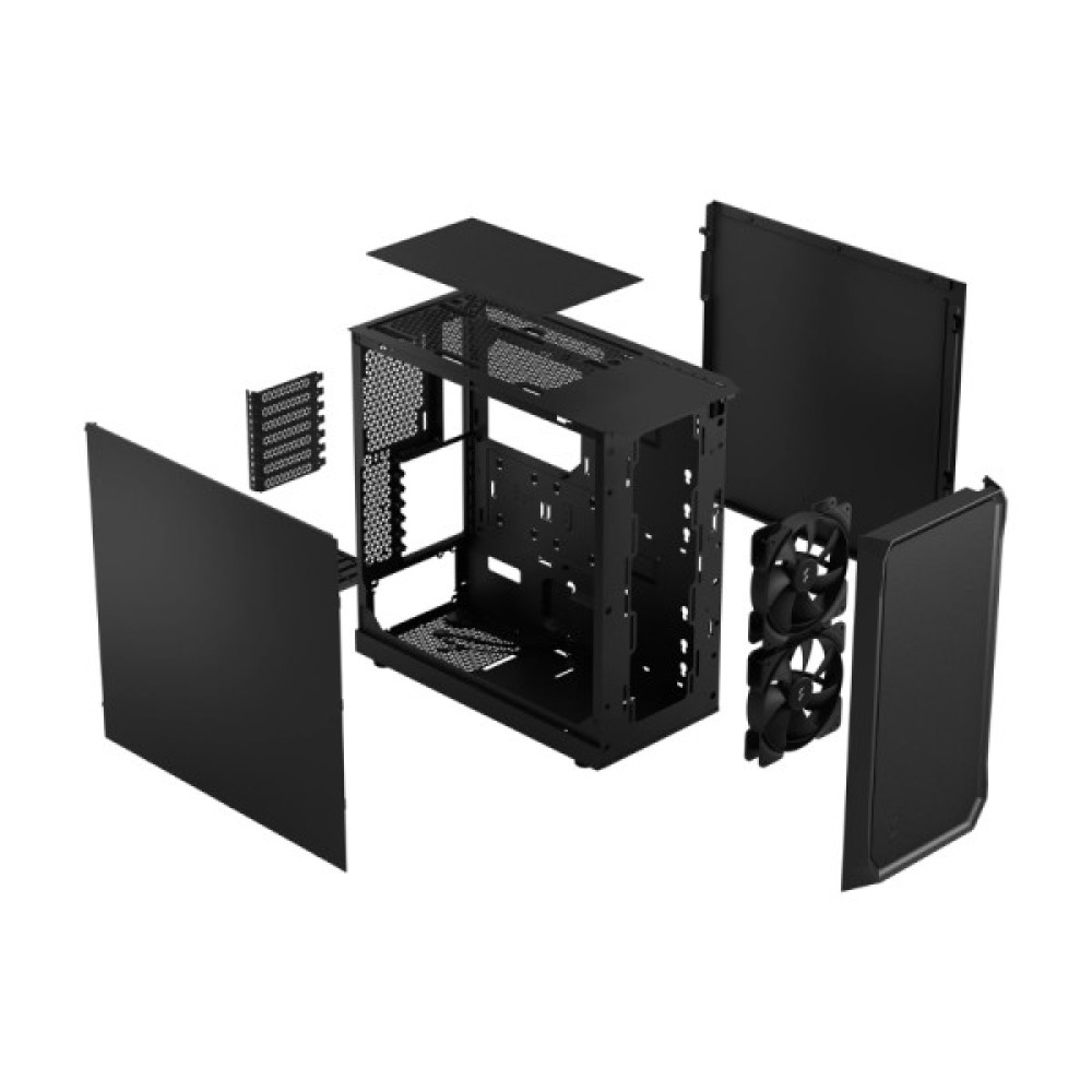 FRACTAL DESIGN Focus 2 Black Solid (FD-C-FOC2A-07)