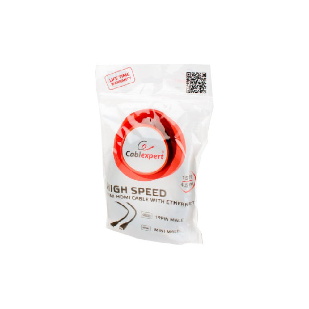 Кабель мультимедійний HDMI M to HDMI mini M 1.8m Cablexpert (CC-HDMI4C-6)
