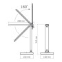 Настільна лампа Videx LED з акумулятором 5W 1800-5000K (VL-TF16W) Настільна лампа Videx LED з акумулятором 5W 1800-5000K (VL-TF16W)
