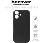 Чохол до мобільного телефона BeCover Apple iPhone 16 Plus Black (712276) Чохол до мобільного телефона BeCover Apple iPhone 16 Plus Black (712276)
