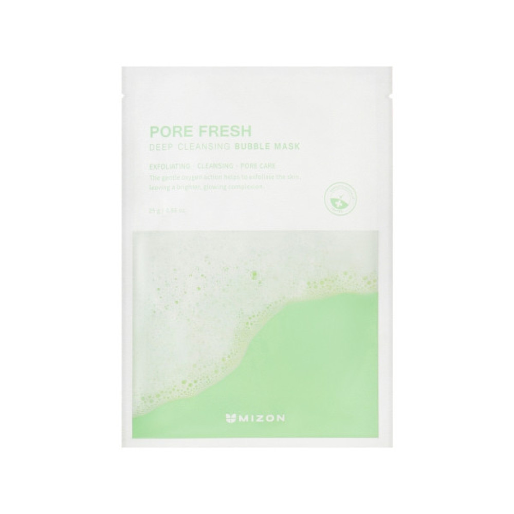 Маска для обличчя Mizon Pore Fresh Deep Cleansing Bubble Mask 25 г (8809663754198)