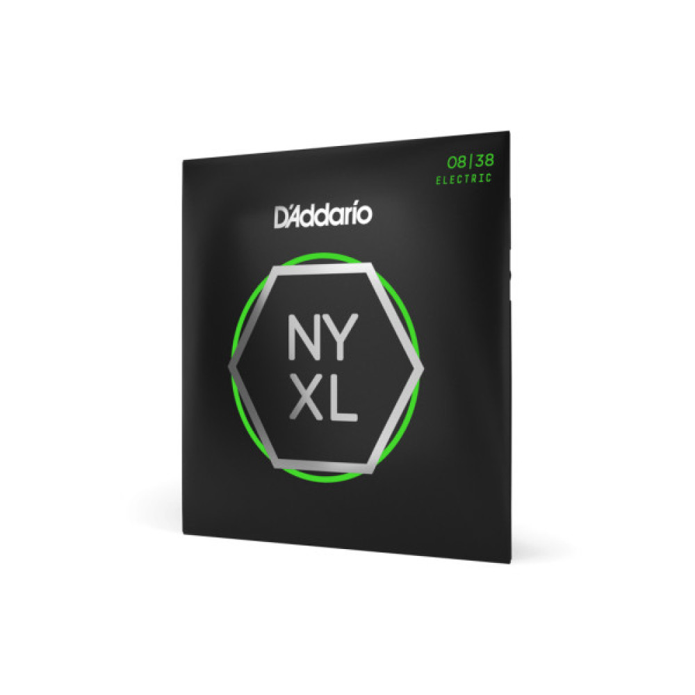 Струни для гітари D'Addario NYXL Electric Extra Super Light (08-38) (NYXL0838)