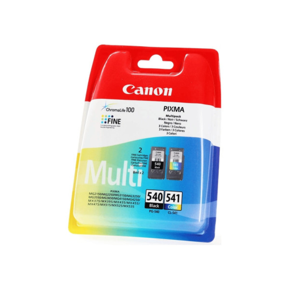Картридж Canon PG-540 Multipack PG-540/CL-541 BK, Color, Blister (5225B006)