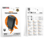 Зарядний пристрій BOROFONE BAS72A USB QC3.0 18W black (6941991122637)