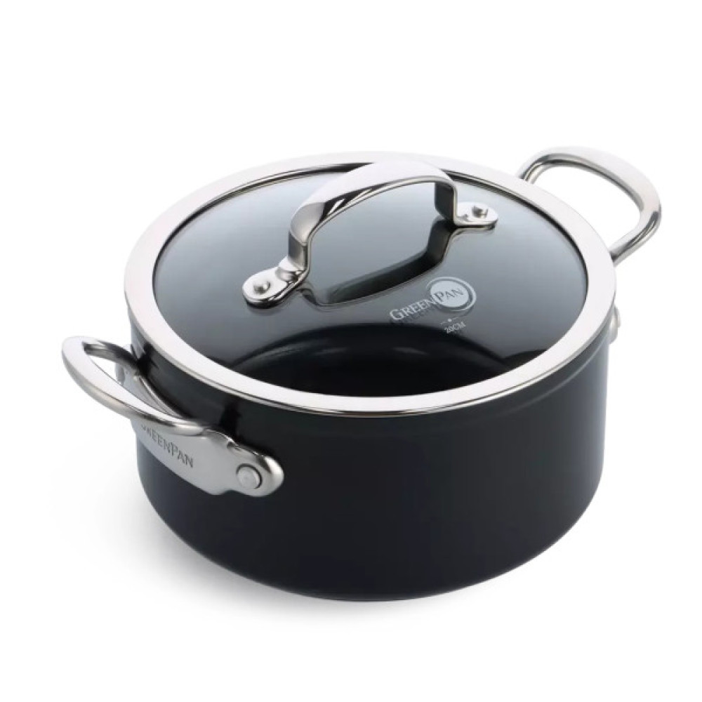 Каструля GreenPan Barcelona Pro, 24 см, 4,9 л (CC005334-001)