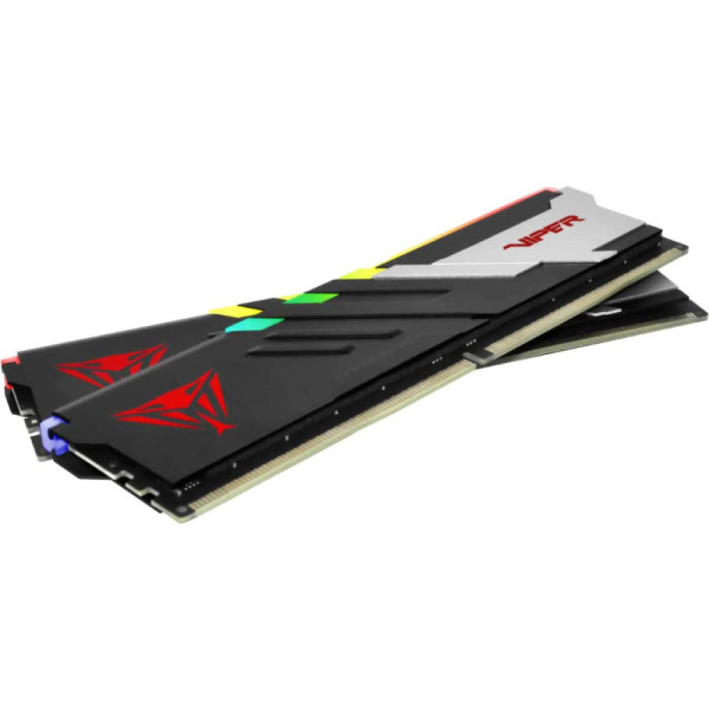 Модуль пам'яті для комп'ютера DDR5 32GB (2x16GB) 6600 MHz Viper Venom RGB Patriot (PVVR532G660C34K)