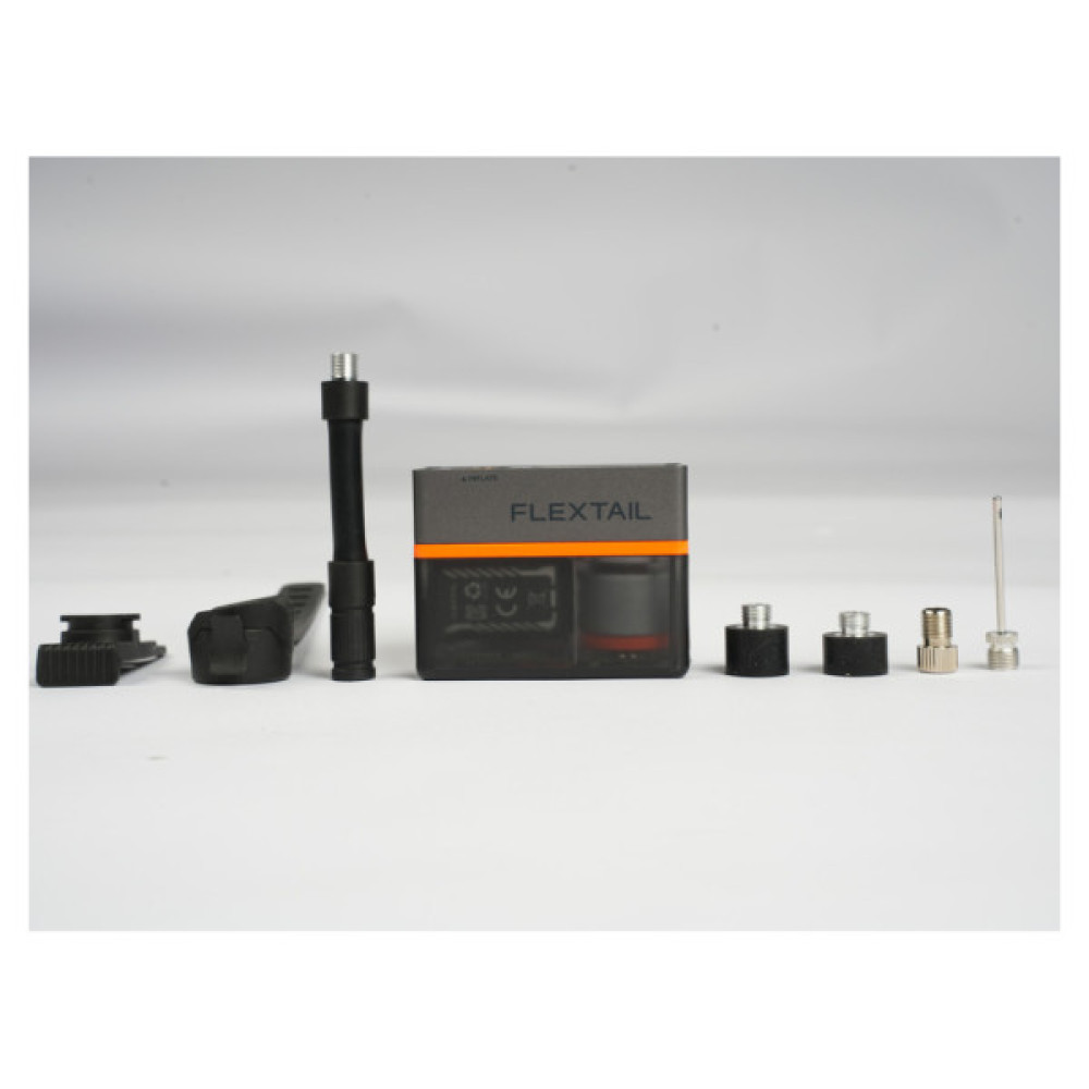 Задня велофара Flextail та міні насос 2 в 1 Tiny Tire Pump ACS, чорний (6975755966342)