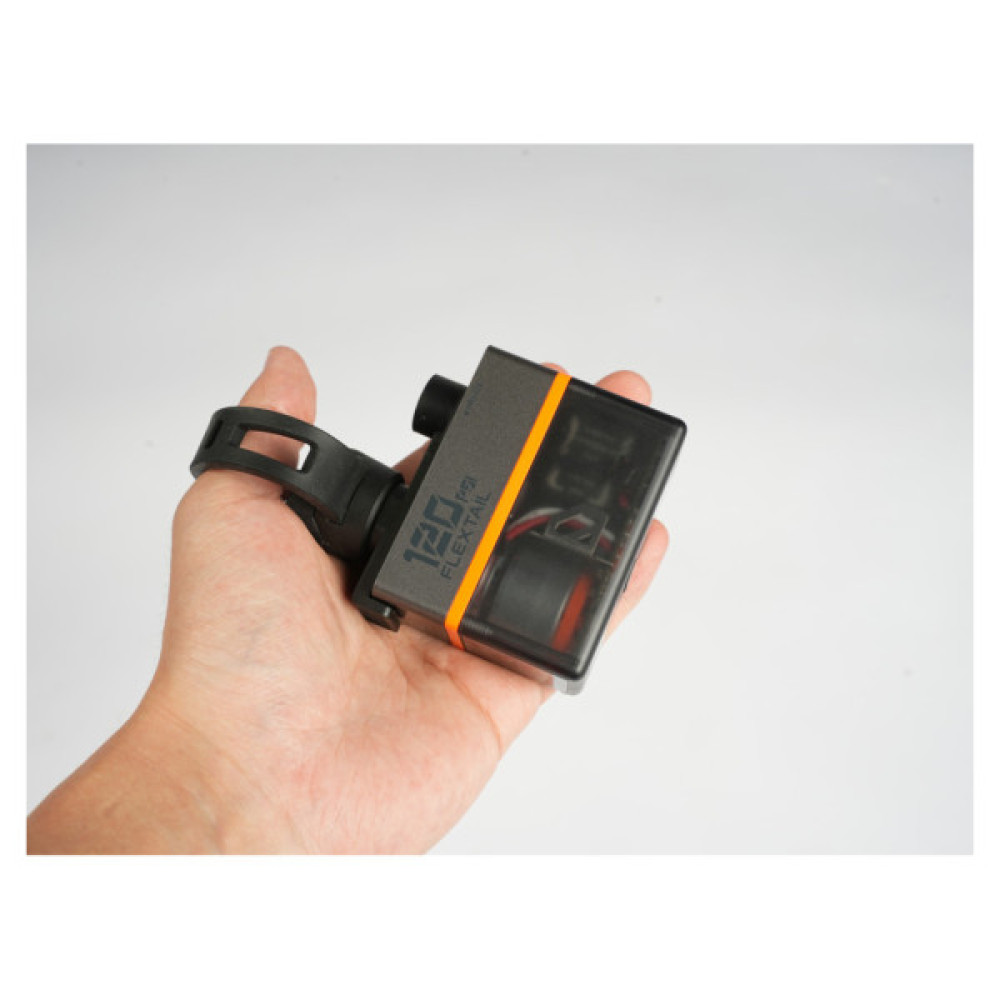 Задня велофара Flextail та міні насос 2 в 1 Tiny Tire Pump ACS, чорний (6975755966342)