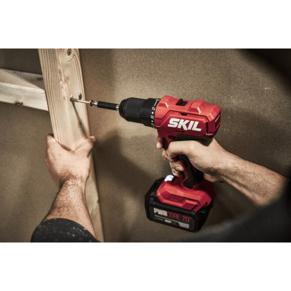 Шурупокрут-дриль акумуляторний SKIL 3011 HB 20В 2х2А·год 55Нм 450·1700об/хв 0.83кг кейс