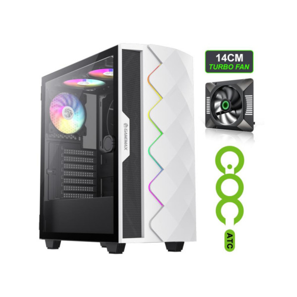 Корпус для ПК Gamemax DIAMOND CP WH