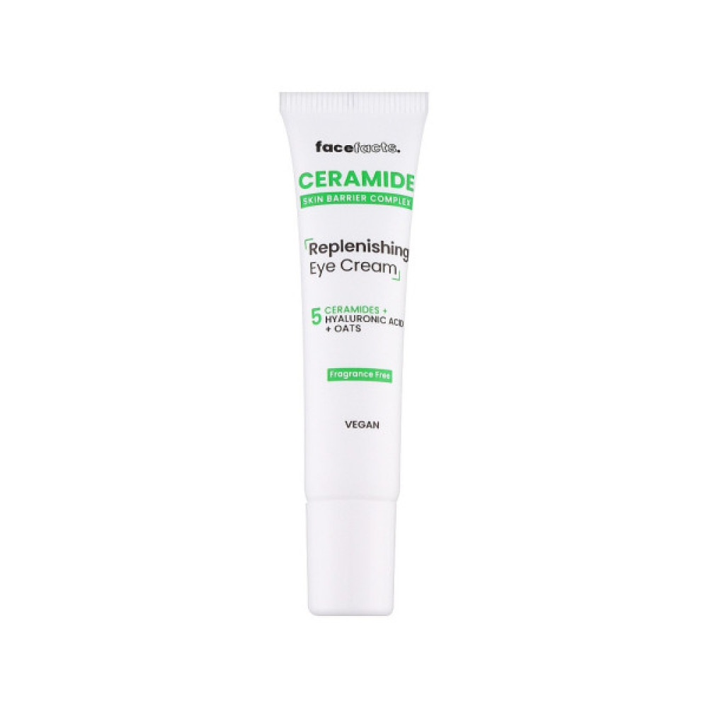 Крем для шкіри навколо очей Face Facts Ceramide Replenishing Eye Cream Відновлювальний з керамідами 15 мл (5031413928600)