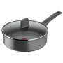 Сотейник Tefal Renewal, 24см, алюміній, бакеліт, скло, сірий (C4263243) Сотейник Tefal Renewal, 24см, алюміній, бакеліт, скло, сірий (C4263243)