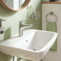 Змішувач для раковини Grohe QuickFix Swift M довж. виливу - 116мм, неповоротний, 1 важіль, хром Змішувач для раковини Grohe QuickFix Swift M довж. виливу - 116мм, неповоротний, 1 важіль, хром