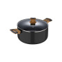 Каструля Bergner Earth black, з кришкою 28 см, 6 л (BG-32037-BK) Каструля Bergner Earth black, з кришкою 28 см, 6 л (BG-32037-BK)