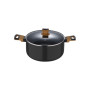 Каструля Bergner Earth black, з кришкою 28 см, 6 л (BG-32037-BK) Каструля Bergner Earth black, з кришкою 28 см, 6 л (BG-32037-BK)