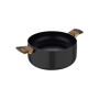 Каструля Bergner Earth black, з кришкою 28 см, 6 л (BG-32037-BK) Каструля Bergner Earth black, з кришкою 28 см, 6 л (BG-32037-BK)