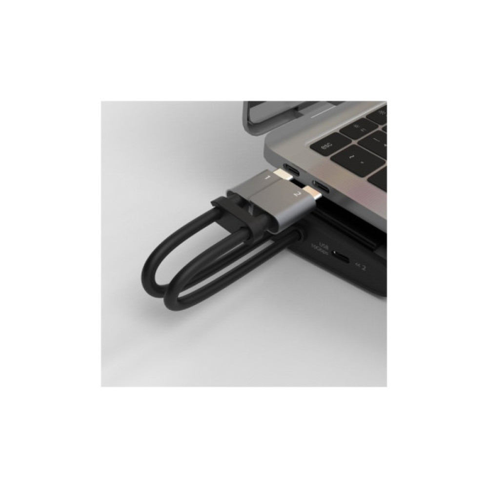 Порт-реплікатор J5create Dock-Station USB-C 10Gbps, 12-in-1 (слот M2 NVMe/хаб/HDMI/DP/PD/картрид/LAN) (JCD552-N)