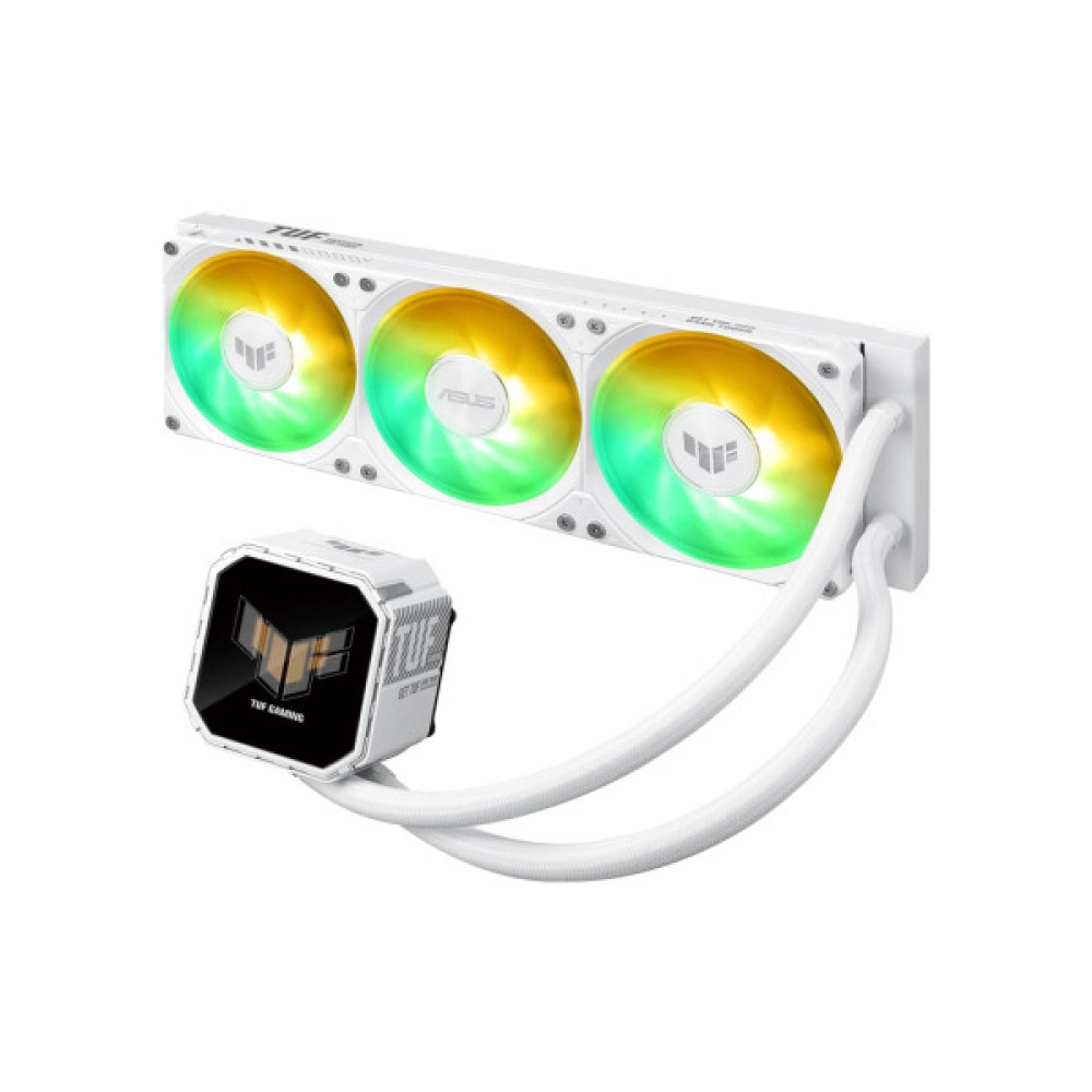 Система рідинного охолодження ASUS TUF-GAMING-LC-III-360-ARGB LCD WHT (90RC01A2-B0EAY0)