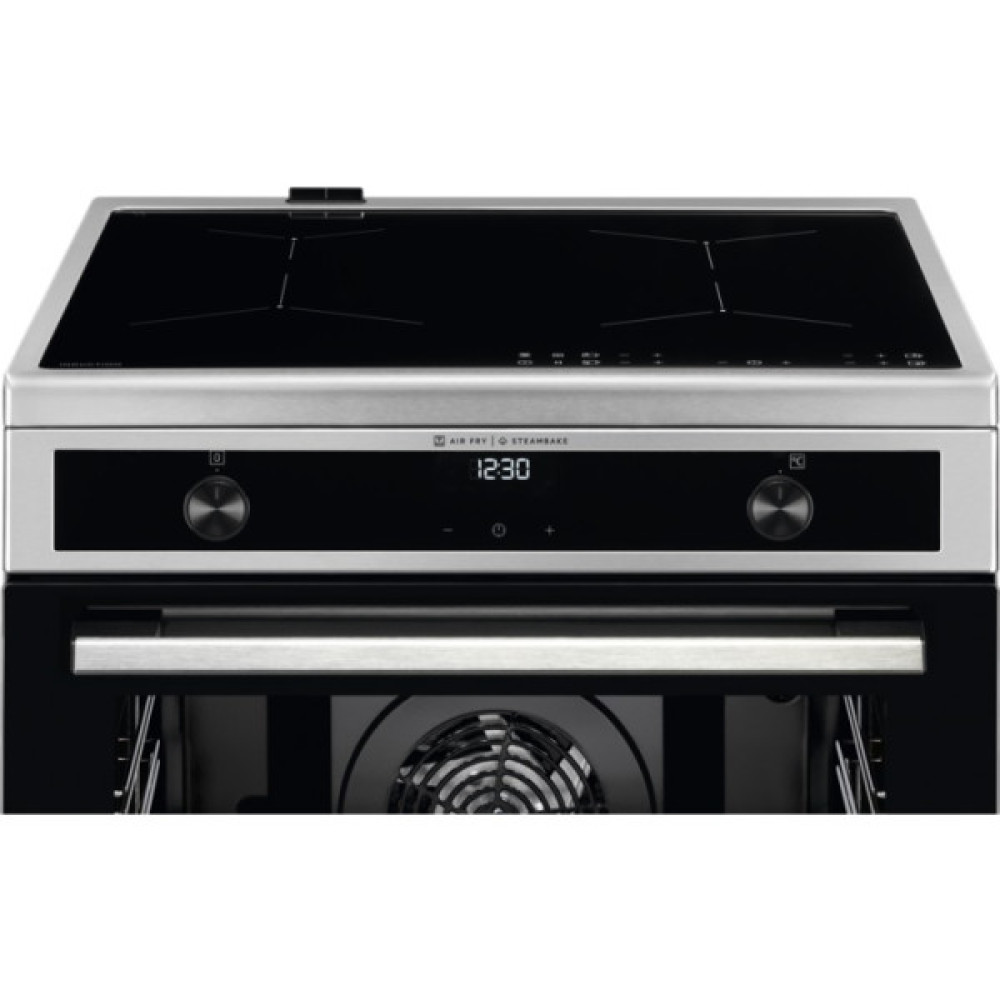 Плита Electrolux електрична індукційна, 73л, 60x60см, дисплей, конвекція, пара, нерж