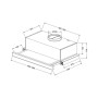 Витяжка кухонна Eleyus BREEZE 1000 60 BL Витяжка кухонна Eleyus BREEZE 1000 60 BL