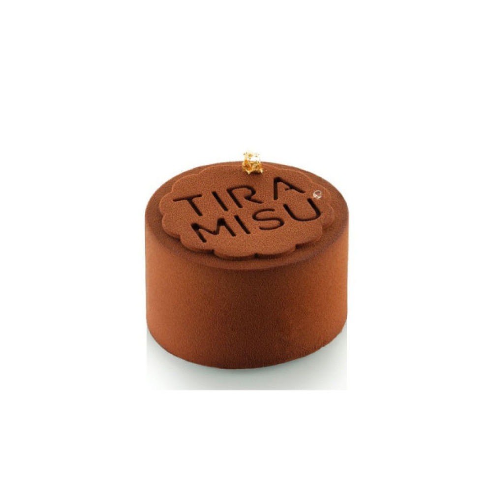 Кондитерський килимок Silikomart для декорування Тірамісу (MINI TIRAMISU DECOR)