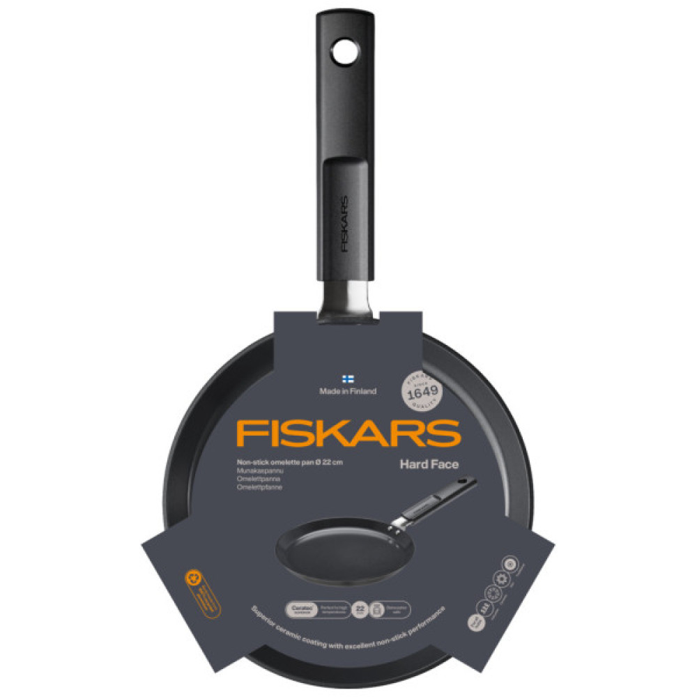 Сковорода Fiskars для млинців Hard Face 22 см (1075522)