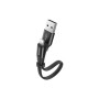 Дата кабель USB 2.0 AM to Lightning 0.23m 2A black Baseus (CALMBJ-B01)
