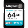 Карта пам'яті Kingston 64GB SDXC сlass 10 UHS-I U3 V30 Canvas Go Plus G4 (SDG4/64GB) Карта пам'яті Kingston 64GB SDXC сlass 10 UHS-I U3 V30 Canvas Go Plus G4 (SDG4/64GB)