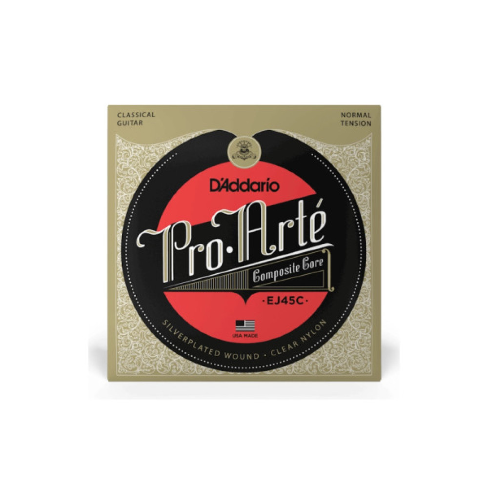 Струни для гітари D'Addario Pro-Arte Composite Core Clear Nylon Normal Tension (EJ45C)