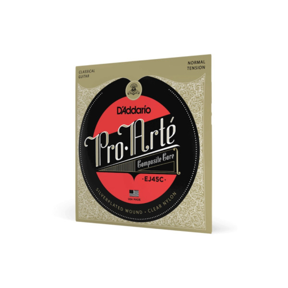 Струни для гітари D'Addario Pro-Arte Composite Core Clear Nylon Normal Tension (EJ45C)