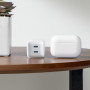 Зарядний пристрій Anker PowerPort 521 Nano Pro - 40W 2xUSB-C PIQ3.0 White (A2038G21) Зарядний пристрій Anker PowerPort 521 Nano Pro - 40W 2xUSB-C PIQ3.0 White (A2038G21)