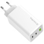 Зарядний пристрій ColorWay C101B GaN Mini 100W PD PPS 2xUSB-C + USB-A white (CW-CHS061PD-WT) Зарядний пристрій ColorWay C101B GaN Mini 100W PD PPS 2xUSB-C + USB-A white (CW-CHS061PD-WT)