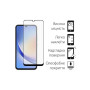 Чохол до мобільного телефона Dengos Kit for Samsung Galaxy A34 5G case + glass (Purple) (DG-KM-42) Чохол до мобільного телефона Dengos Kit for Samsung Galaxy A34 5G case + glass (Purple) (DG-KM-42)