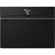 Духова шафа Gorenje електрична компактна, 50л, A+, дисплей, Wi-Fi, ф-ція мікрохвиль, чорний