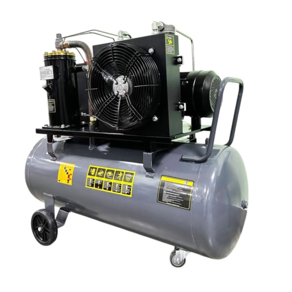 Компресор GTM 200л, 680л/хв, 5,5кВт, 8бар, 380V (DLG5.5V)