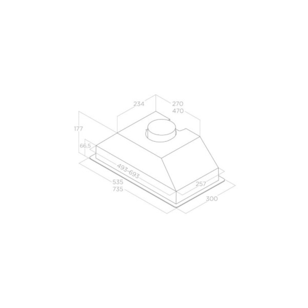 Витяжка кухонна Elica ERA BL/A/52