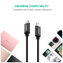 Дата кабель USB-C 2.0 AM to Mini 5P 1.0m US242 black Ugreen (50445)