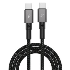 Дата кабель USB-C to USB-C 1.0m 100W black Grand-X (CC-08B)