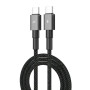 Дата кабель USB-C to USB-C 1.0m 100W black Grand-X (CC-08B)