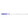 Ручка кулькова Bic Cristal Up з білим шестигранним корпусом Синя (bc949879)