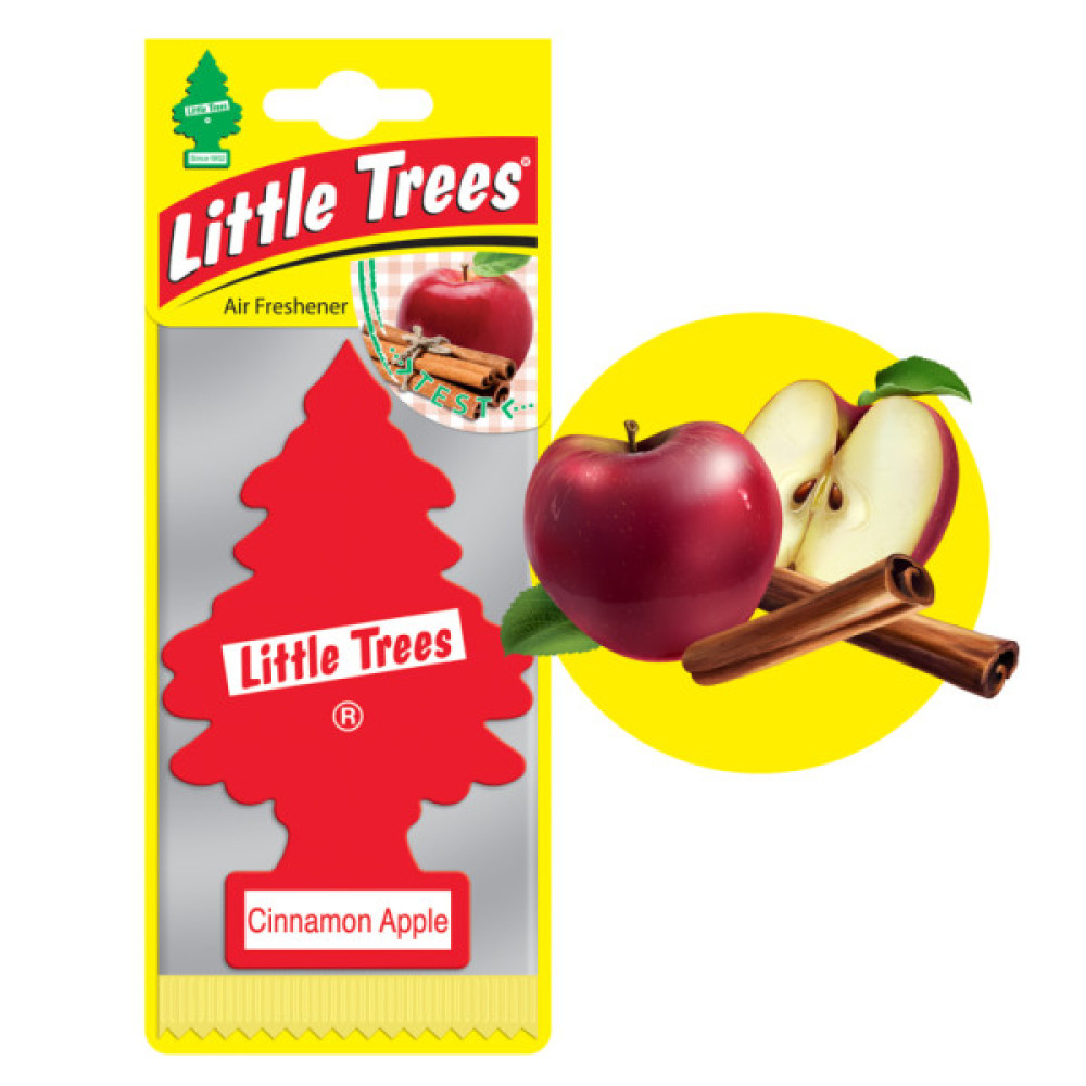 Ароматизатор для автомобіля Little Trees Кориця-Яблуко (78037)