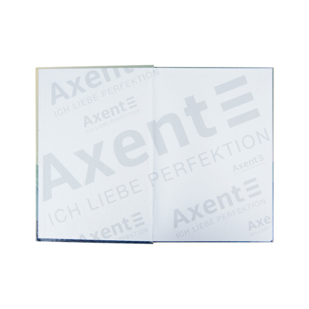Канцелярська книга Axent Waves А4, 96 аркушів, клітинка, синя (8422-562-A)