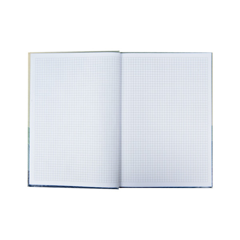 Канцелярська книга Axent Waves А4, 96 аркушів, клітинка, синя (8422-562-A)