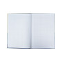 Канцелярська книга Axent Waves А4, 96 аркушів, клітинка, синя (8422-562-A)