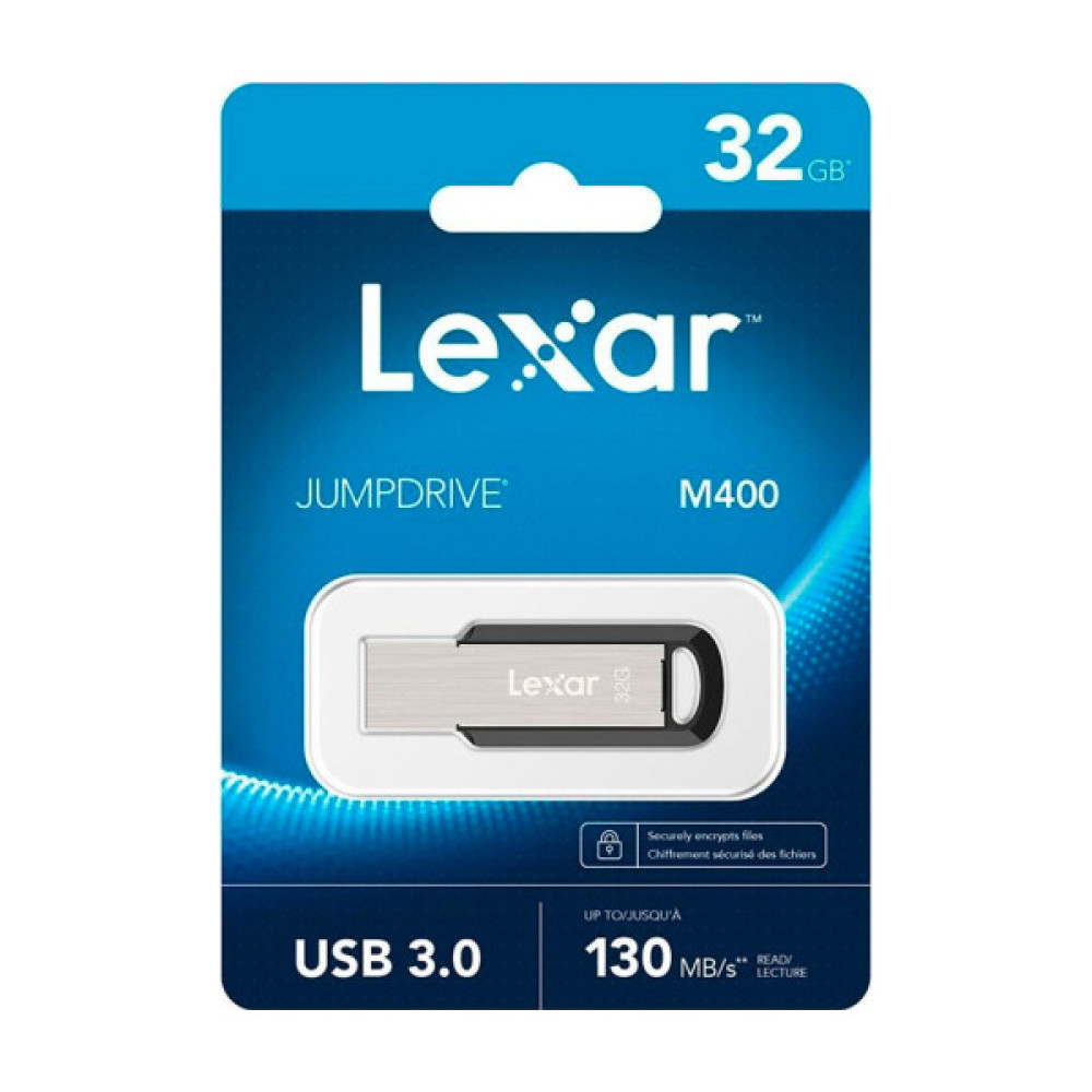 USB флеш накопичувач Lexar 32GB JumpDrive M400 USB 3.0 (LJDM400032G-BNBNG)
