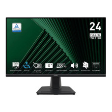 Монітор MSI 23.8" PRO MP245G D-Sub, HDMI, DP, MM, IPS, 100Hz, 1ms, sRGB 102%, AdaptiveSync